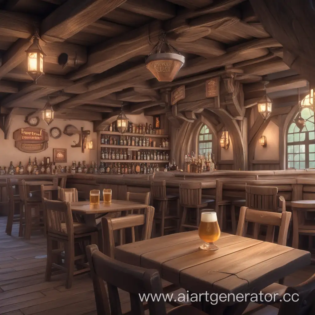 Enchanted-Fantasy-Tavern-with-Mythical-Creatures-and-Whimsical-Decor