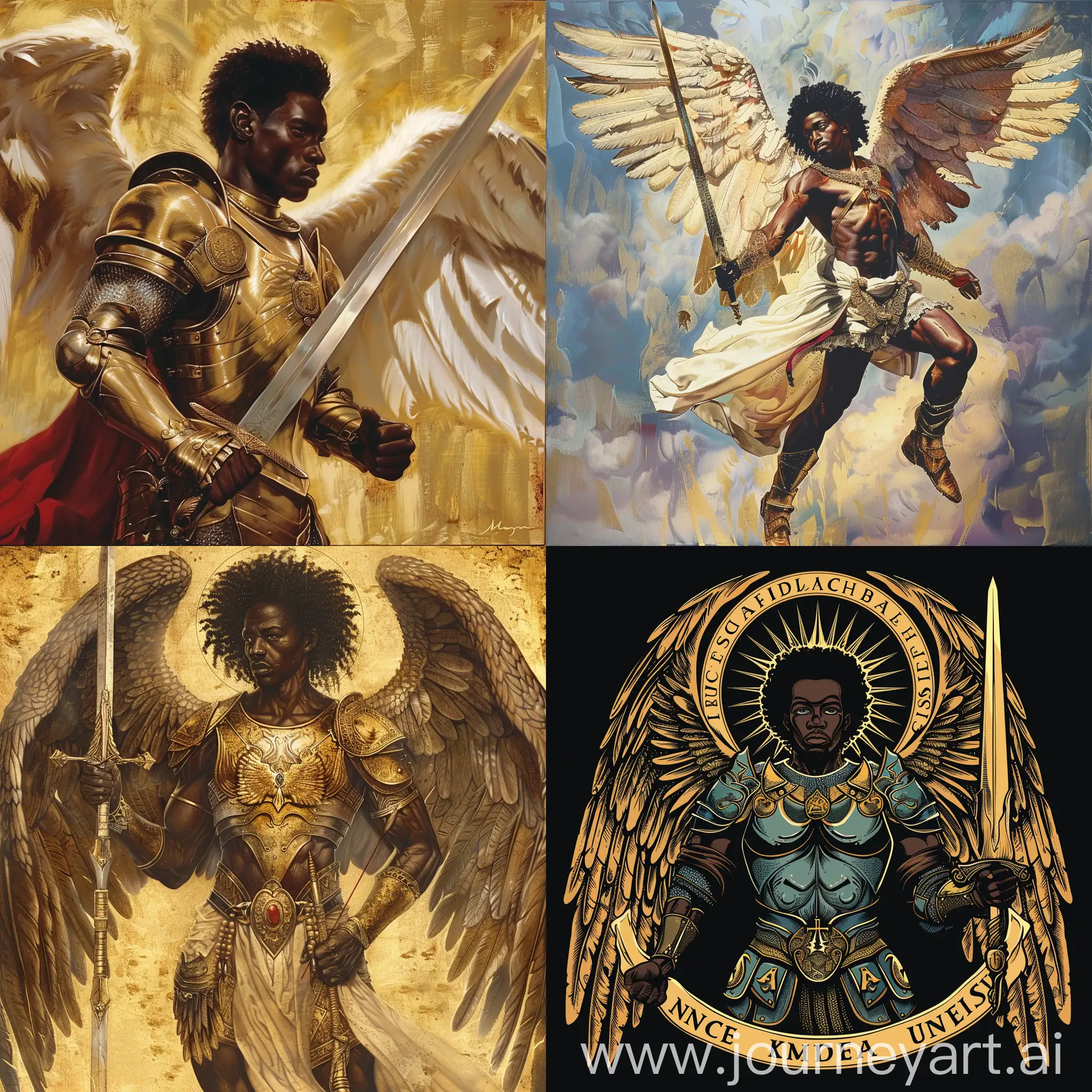 African-American-Arch-Angel-Michael-in-Divine-Glory
