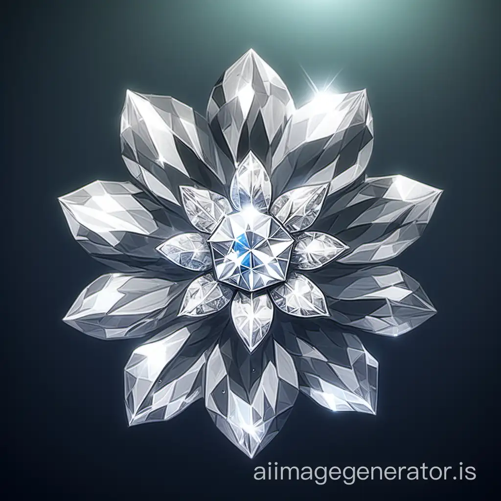 Diamond flower