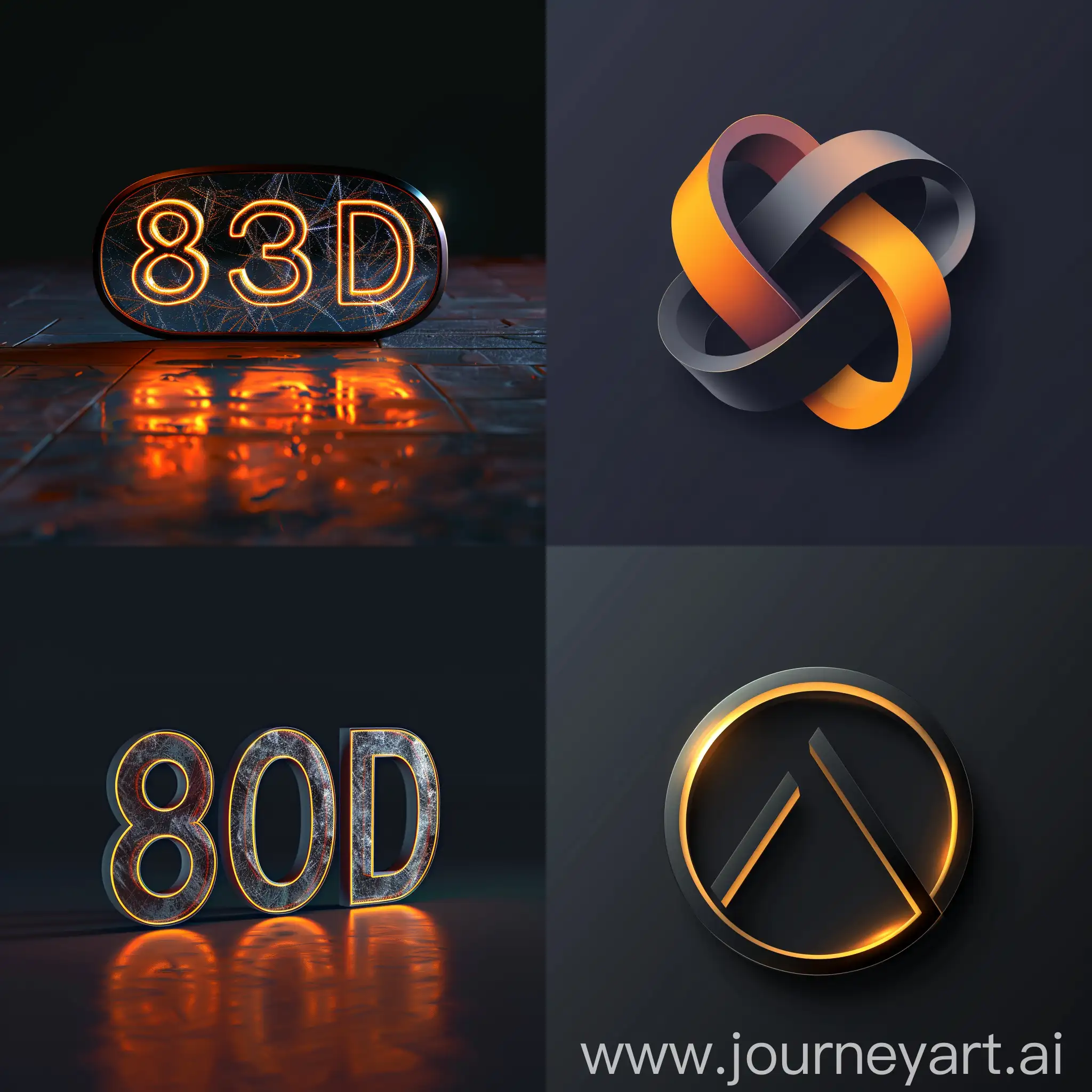 Web 3.0 course logo, modern, moderately lit, 8k, realistic --ar 1:1 --q 2