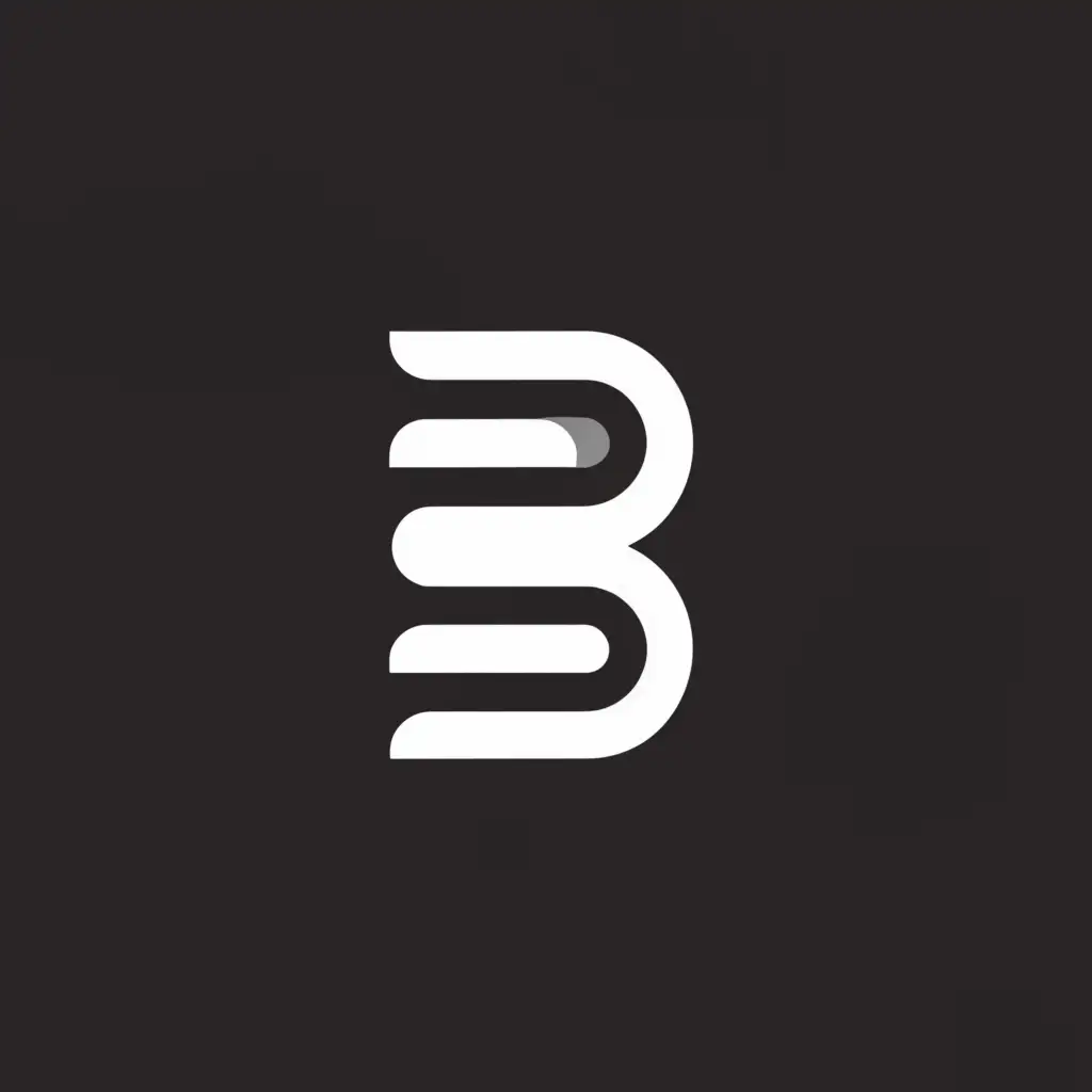 a logo design,with the text "B", main symbol:blinds,Minimalistic,be used in Retail industry,clear background