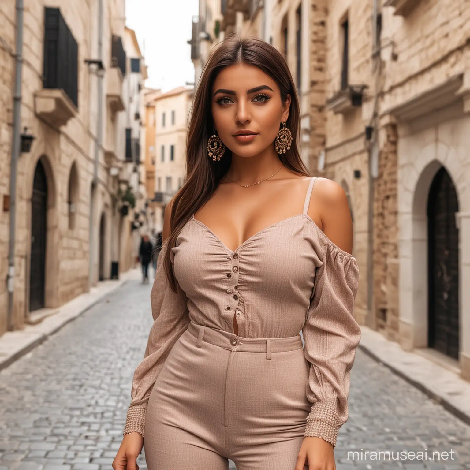 Could you create a Turkish female influencer between the ages of 25 and 35 with a modern appearance?