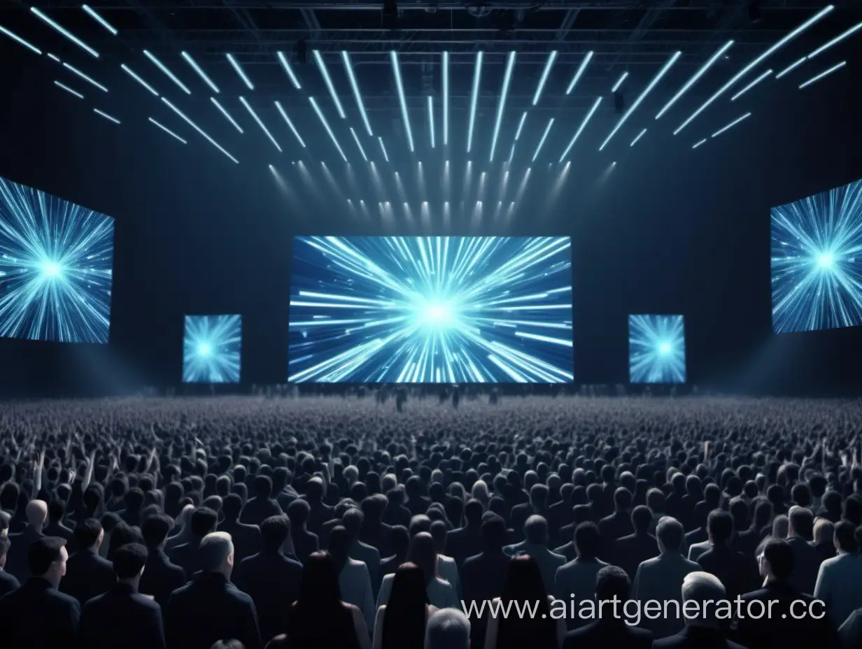 Crowd-Enjoying-Musical-3D-Visuals-Spectacular-Backstage-Experience