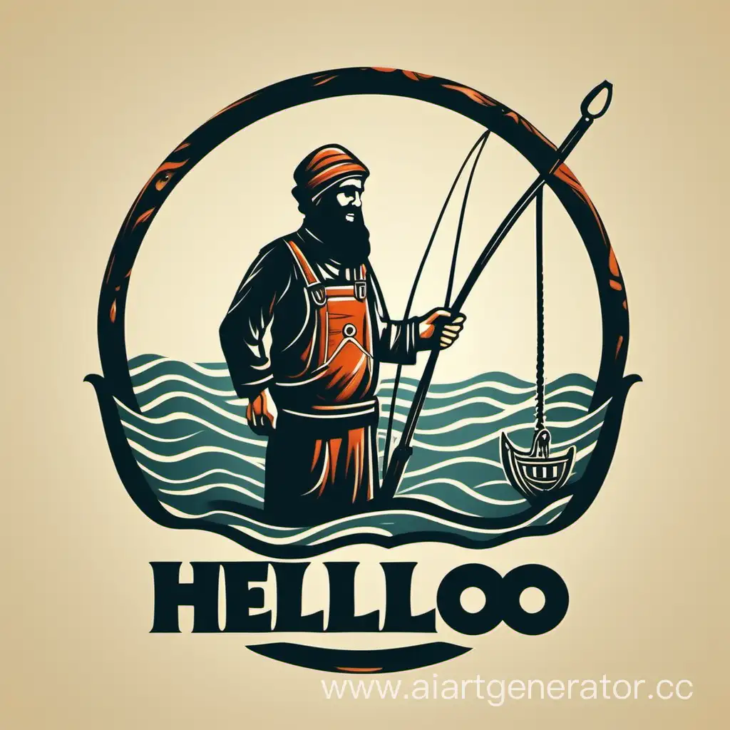 Graphic-Logo-Design-Symbolizing-Hello-Through-Halikarnas-Fishermans-Perspective