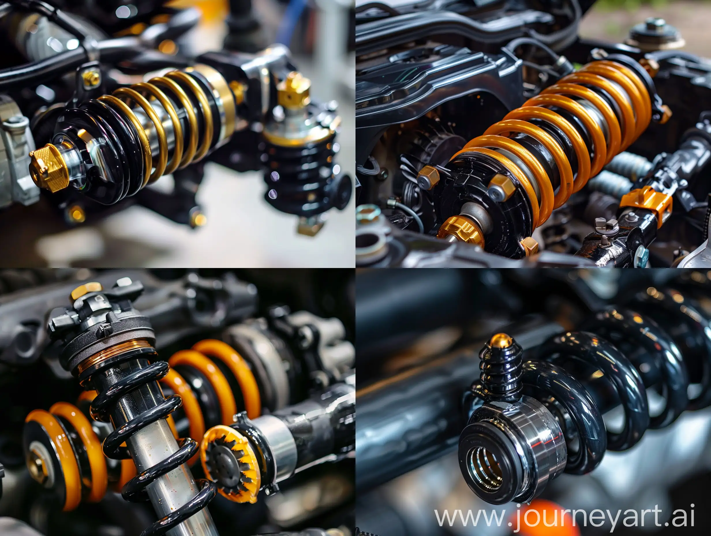 car shock absorber lubrication tutorial, reality photography