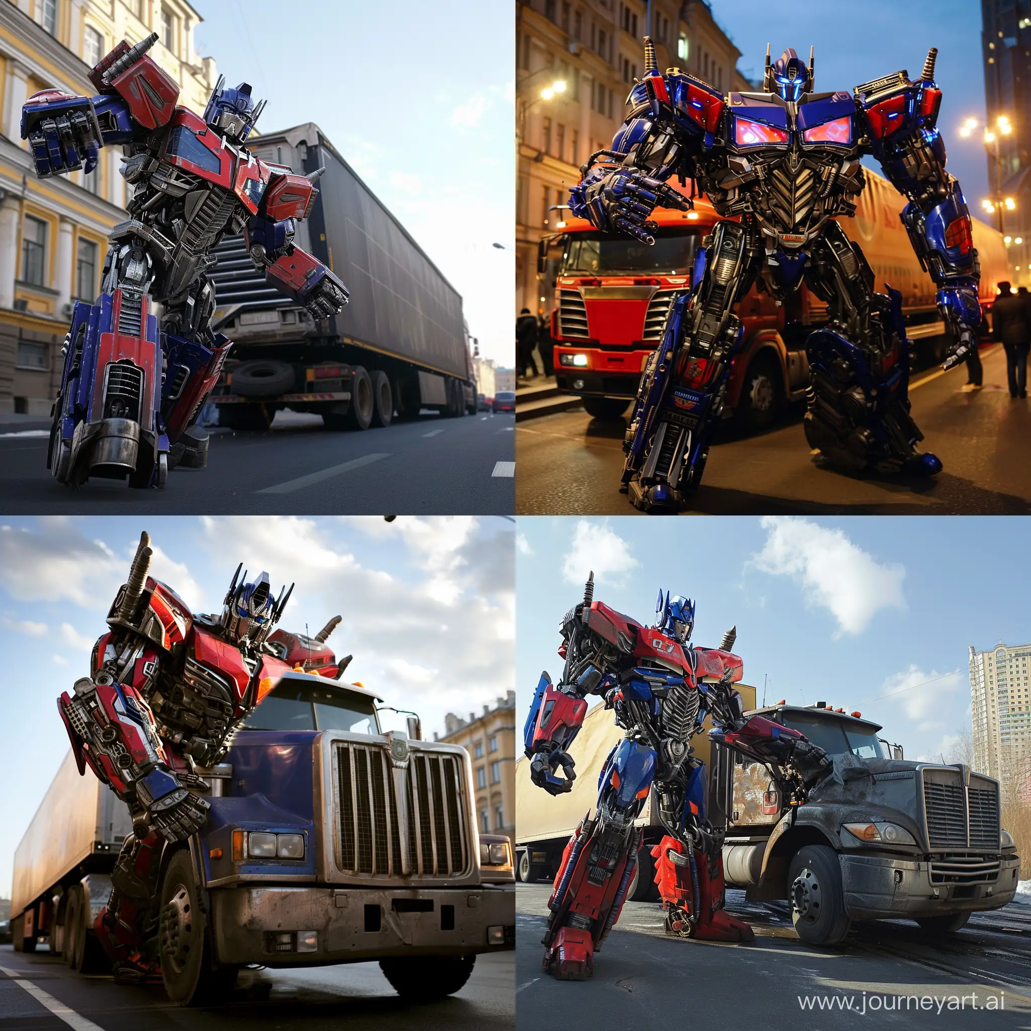 Optimus-Prime-Transforming-in-Moscow