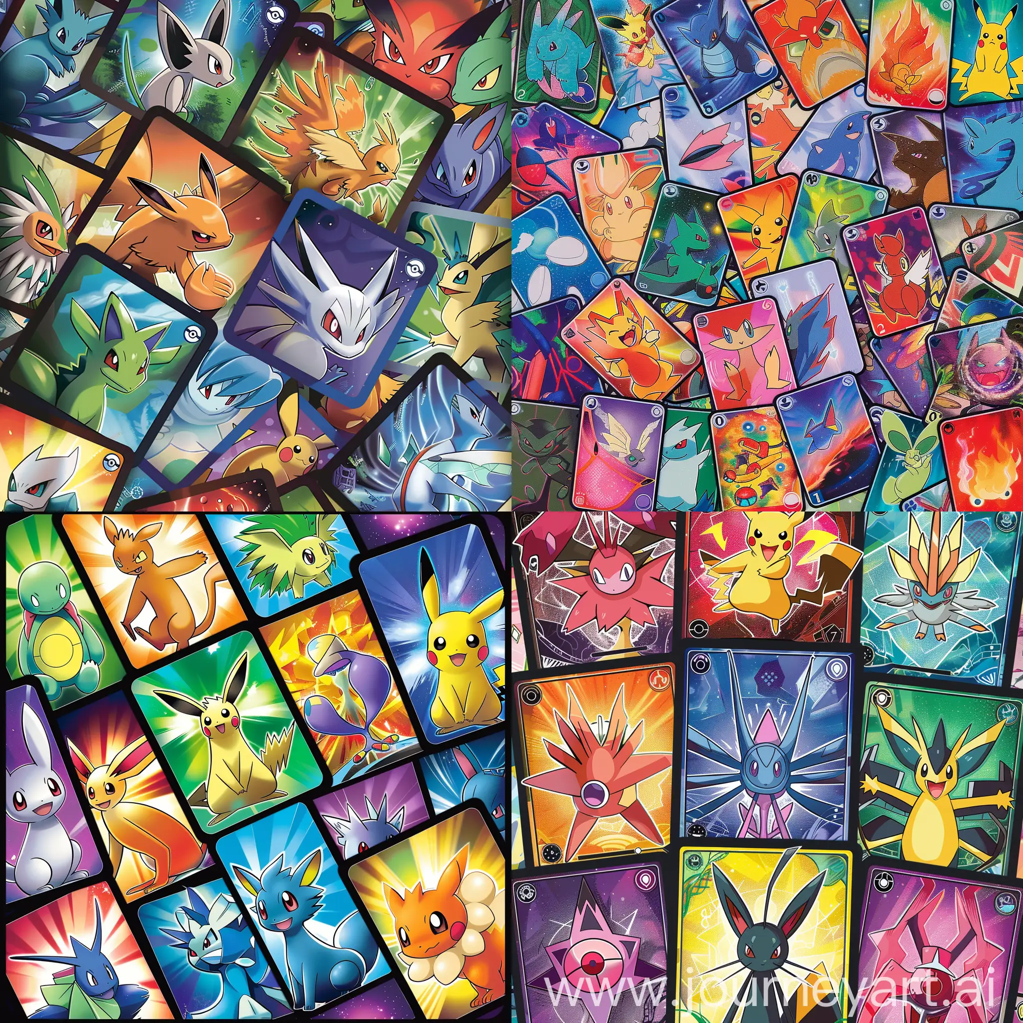 background of pokemon cards