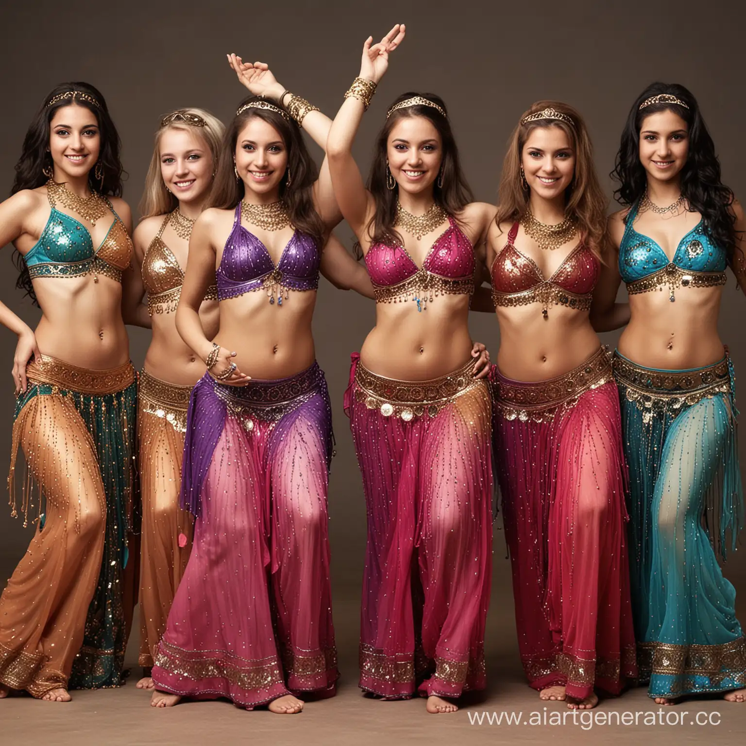 Graceful-Girls-Performing-Traditional-Belly-Dance