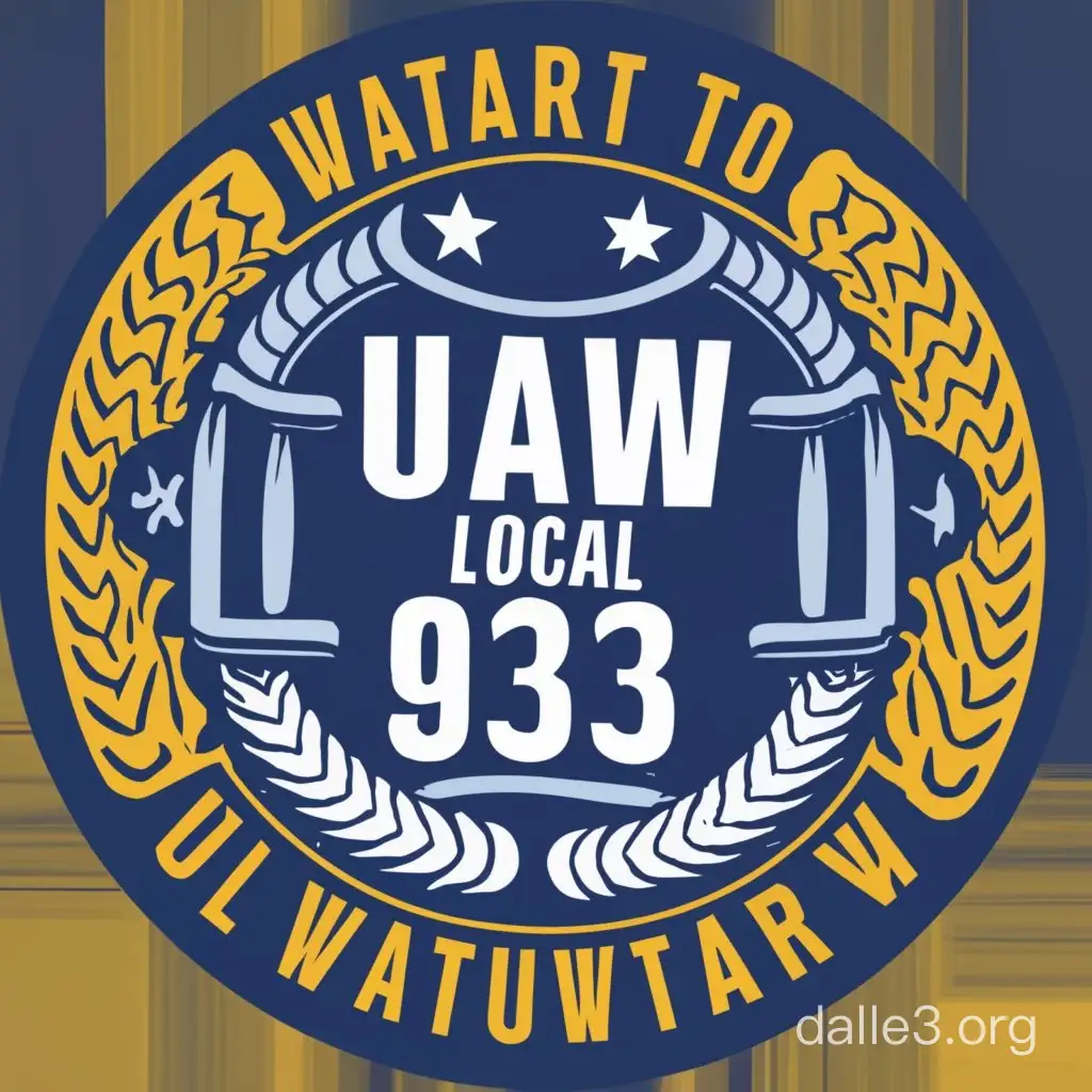 UAW LOCAL 933 LOGO