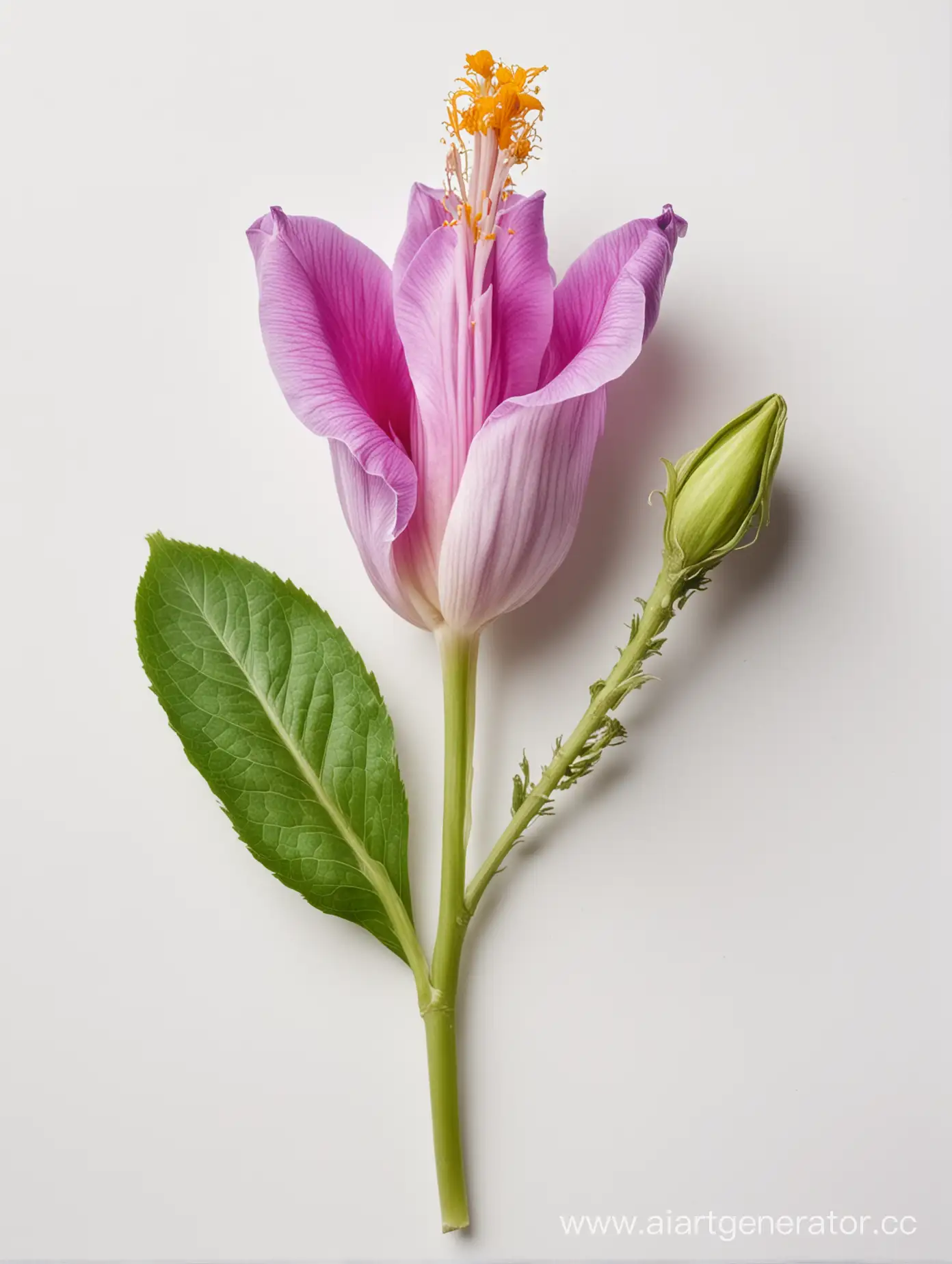 Amarnath flower on WHITE background