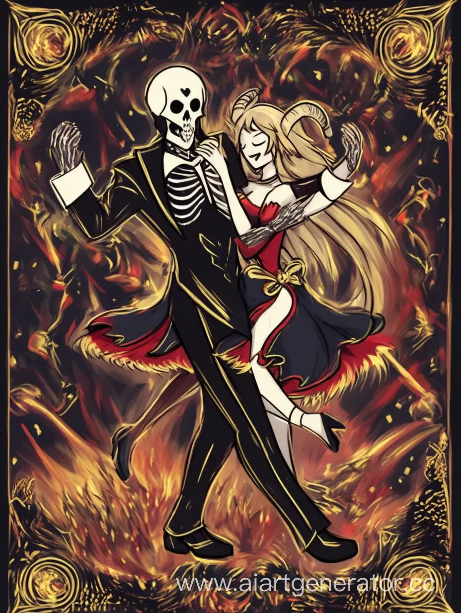 Aries of death are dancing