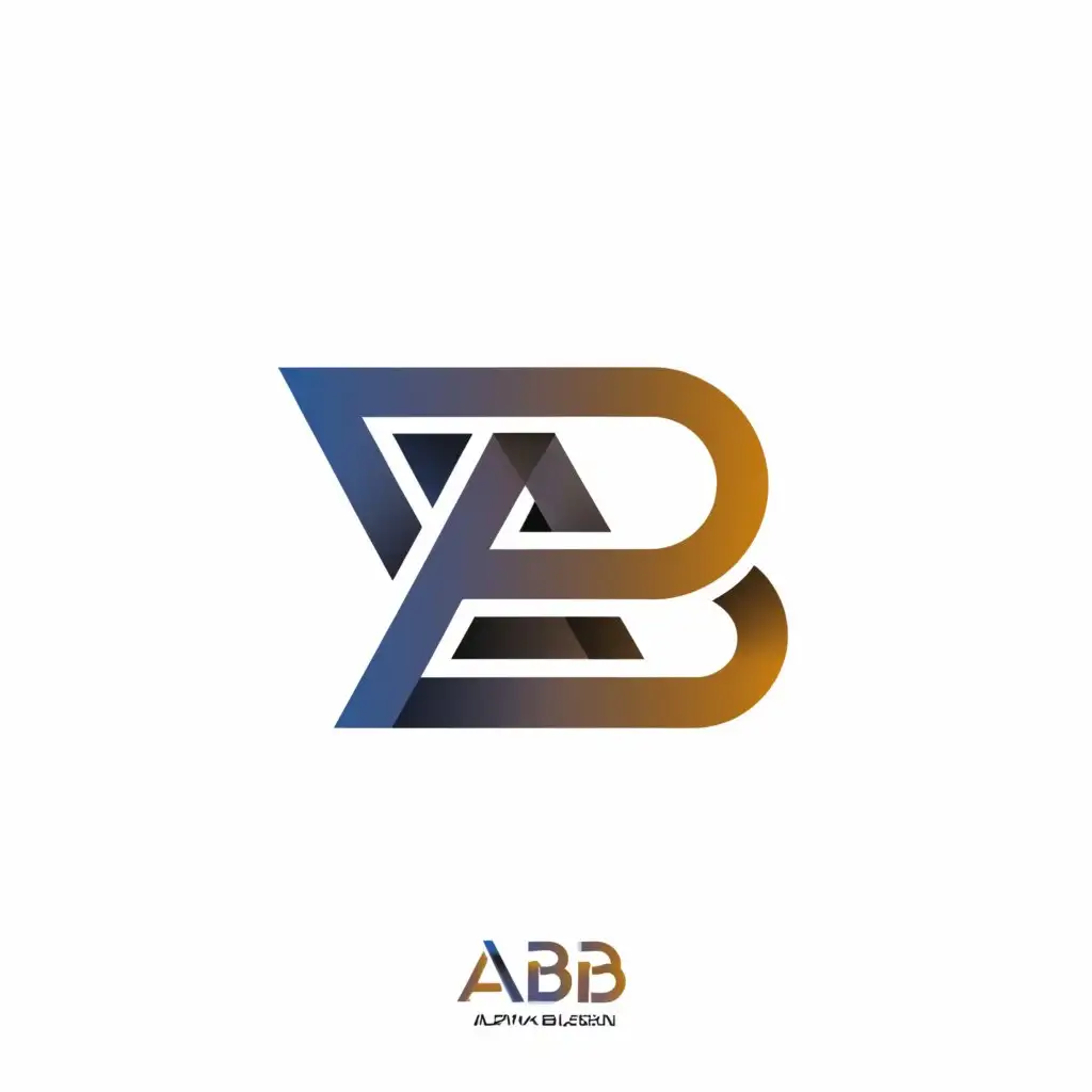 LOGO-Design-For-Alpha-Bussin-Modern-AB-Symbol-on-Clear-Background