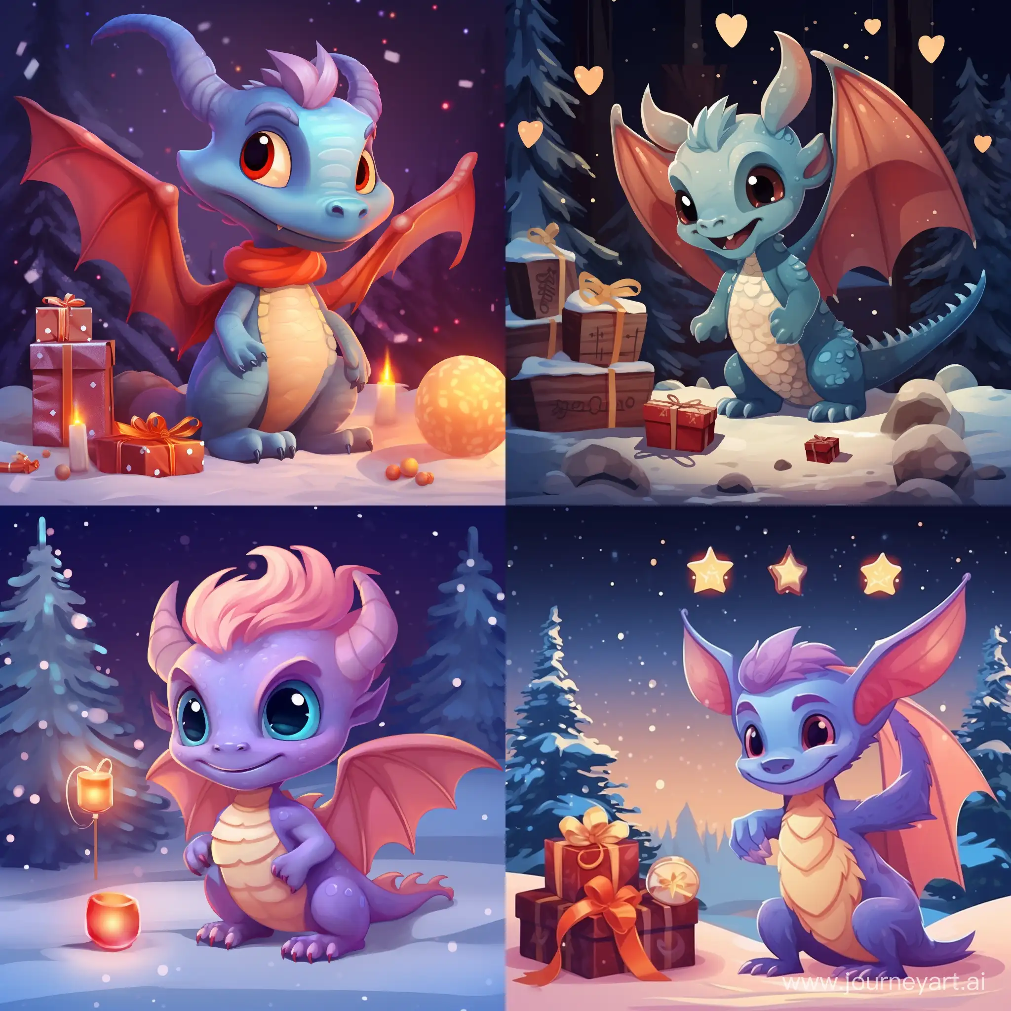 Cheerful-Dragon-Celebrating-New-Year-2024-by-the-Christmas-Tree
