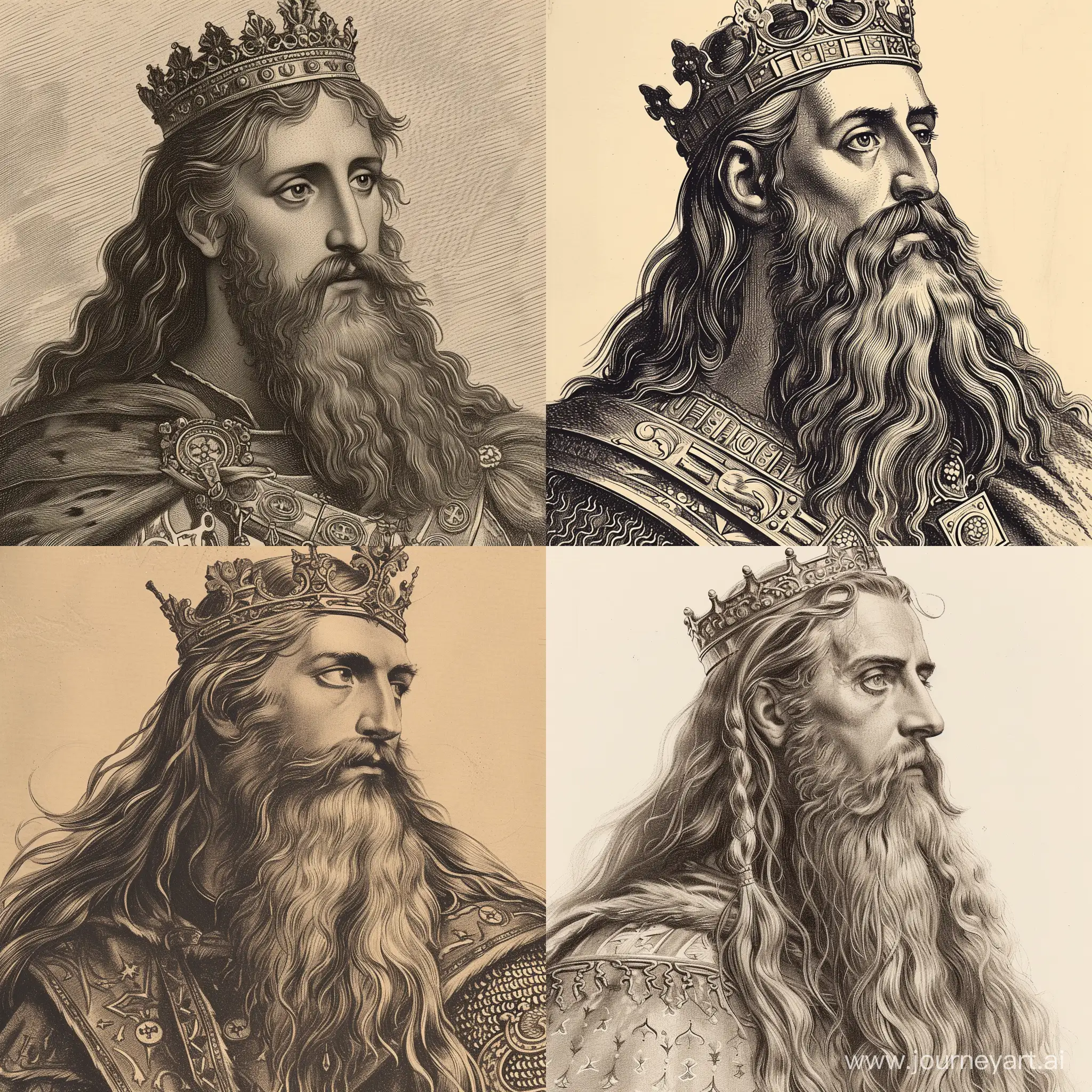 Majestic-Portrait-of-Holy-Roman-Emperor-Charlemagne-in-Emperor-Attire-and-Crown