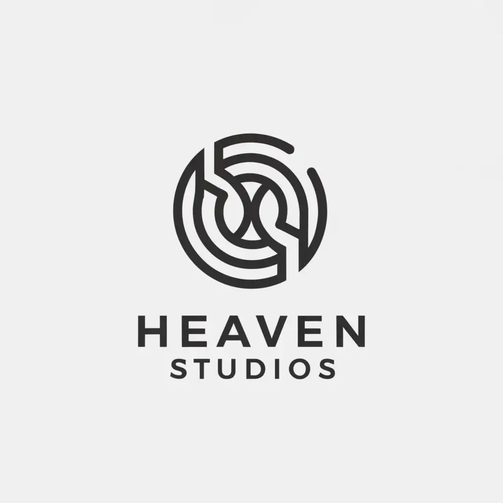 a logo design,with the text "Heaven Studios", main symbol:camera,Moderate,clear background
