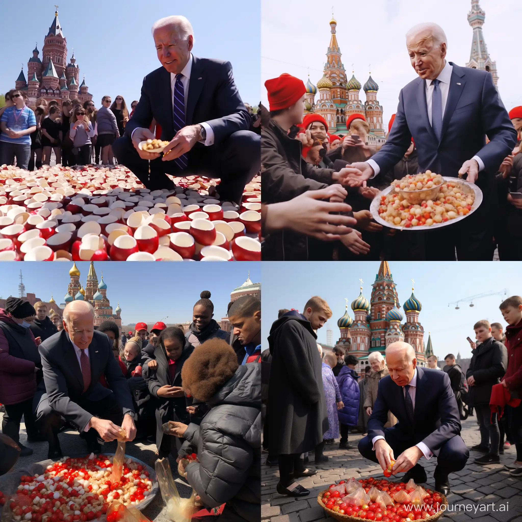 Joe-Biden-Generously-Distributes-Eggs-to-the-Needy-on-the-Iconic-Red-Square