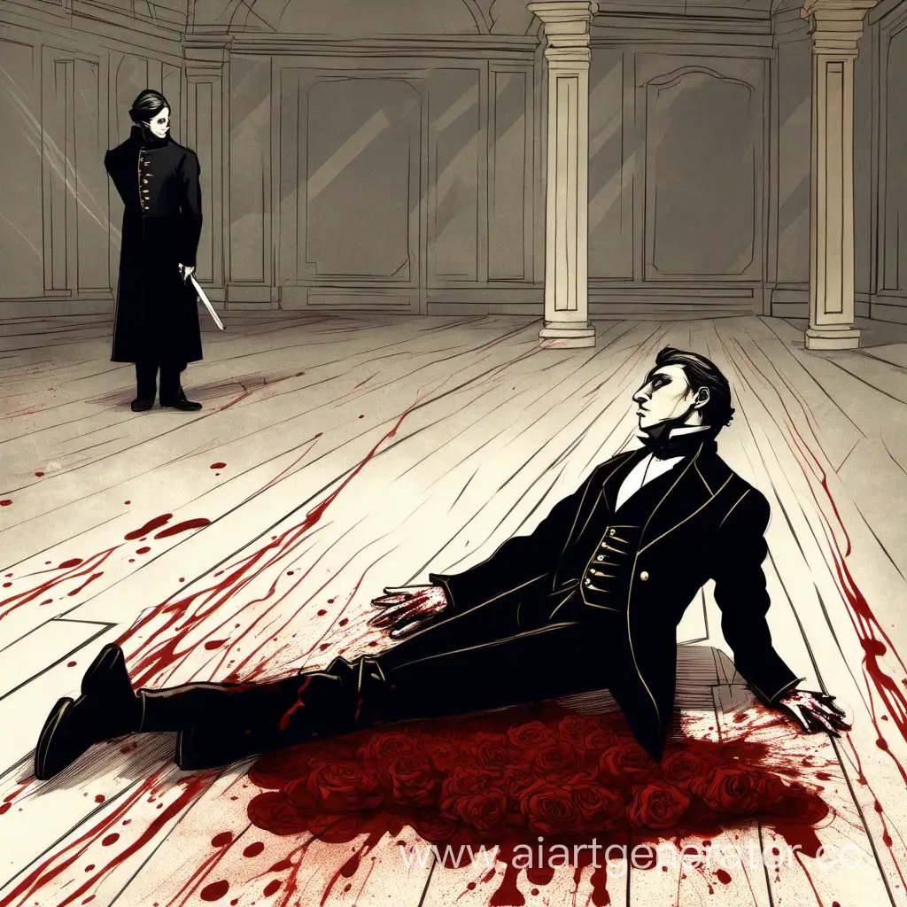 Onegin-Lying-Injured-with-Blood-Flowing