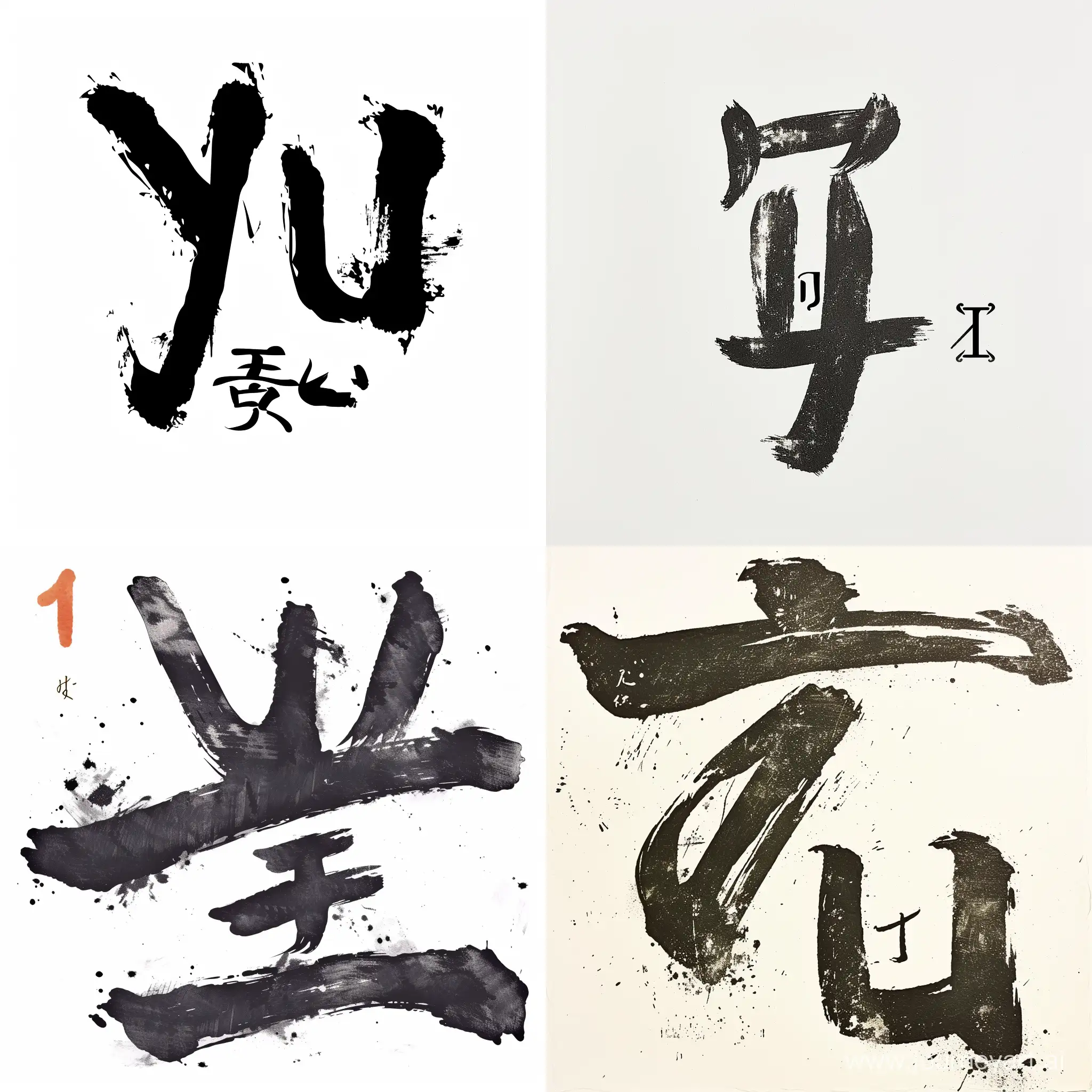 Нарисуй 1 знак на японской хирагане под названием Ю