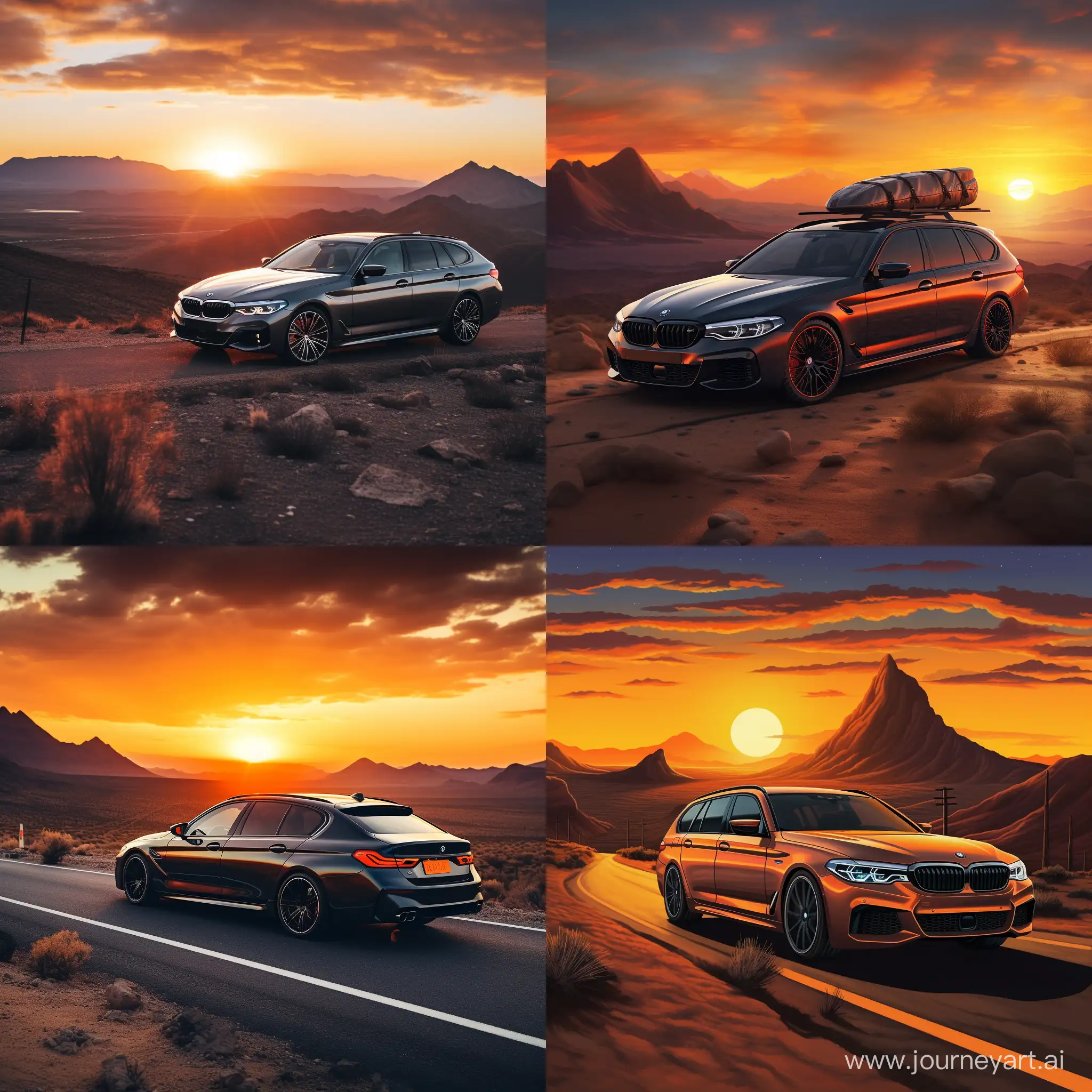 Breathtaking-BMW-Touring-at-Sunset