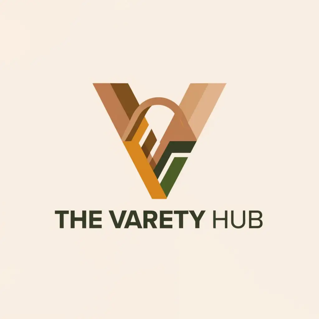a logo design,with the text "The Variety Hub", main symbol:Fashion products,Moderate,clear background