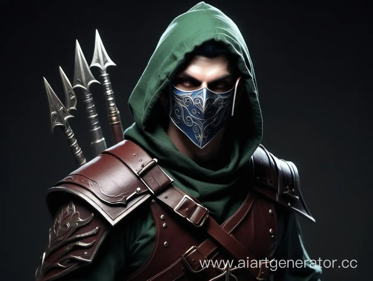 Mysterious-Male-Elf-Mercenary-Assassin-in-a-Mask