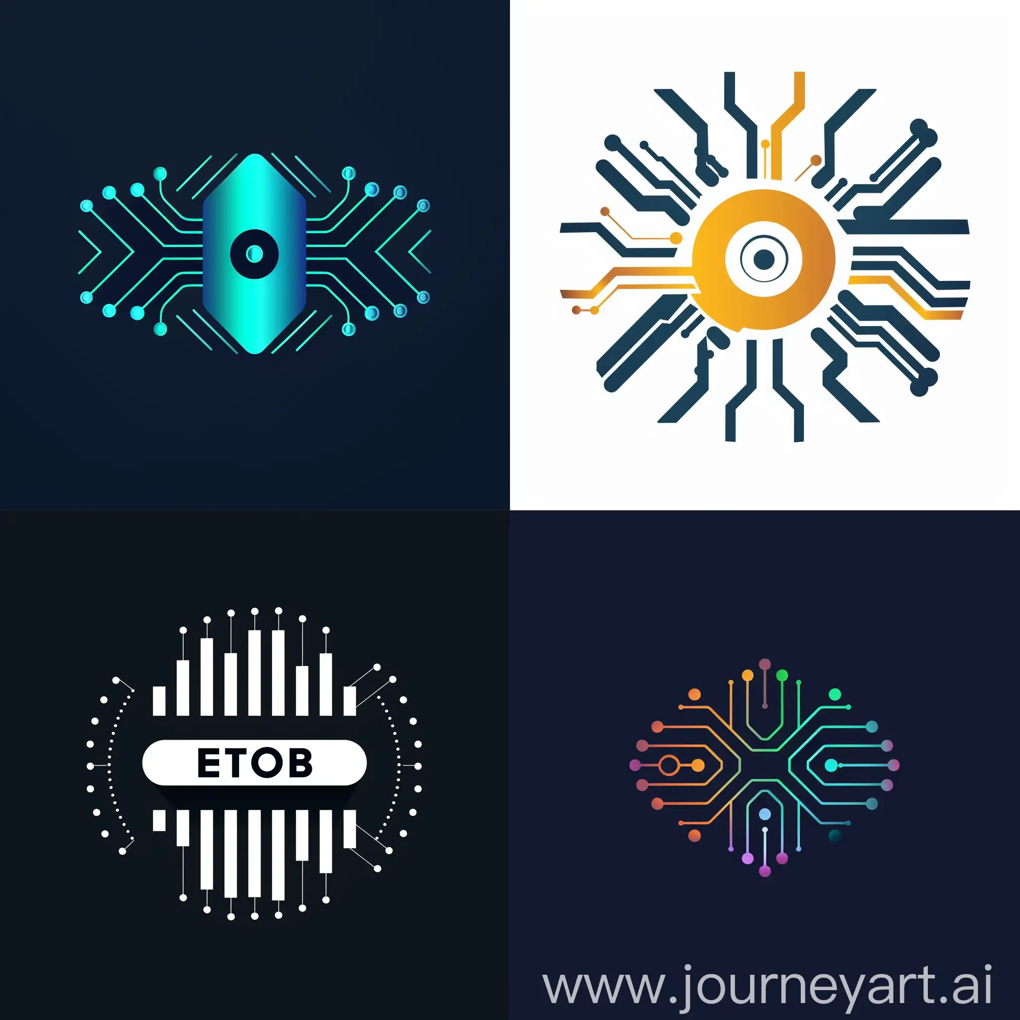 Futuristic-Technology-Logo-Design-with-Vivid-Colors