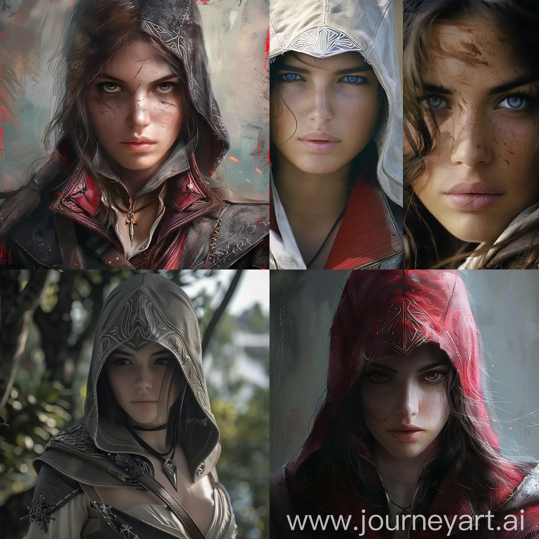 Girl,18 old years, assassin creed 