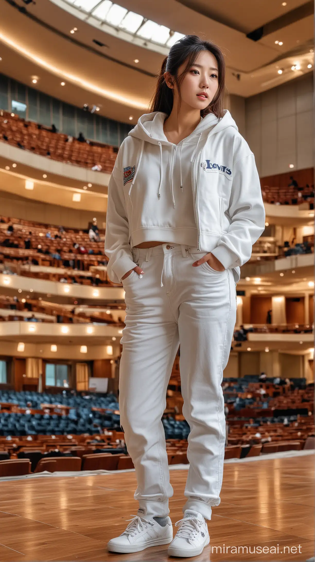 Stylish Korean Woman at Sydney Opera House in HighResolution Photography