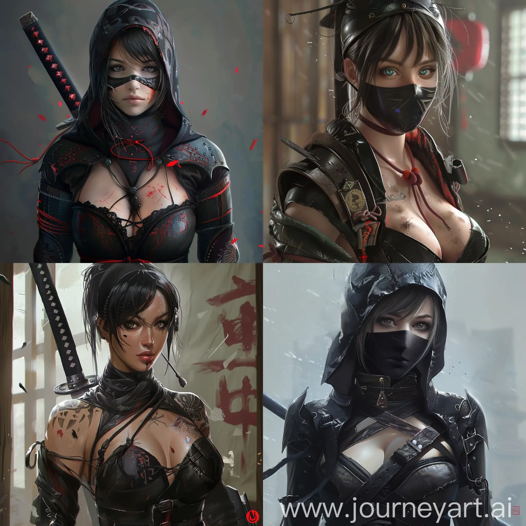 Realistic-Ninja-Assassin-Woman-in-Stunning-4K-Art