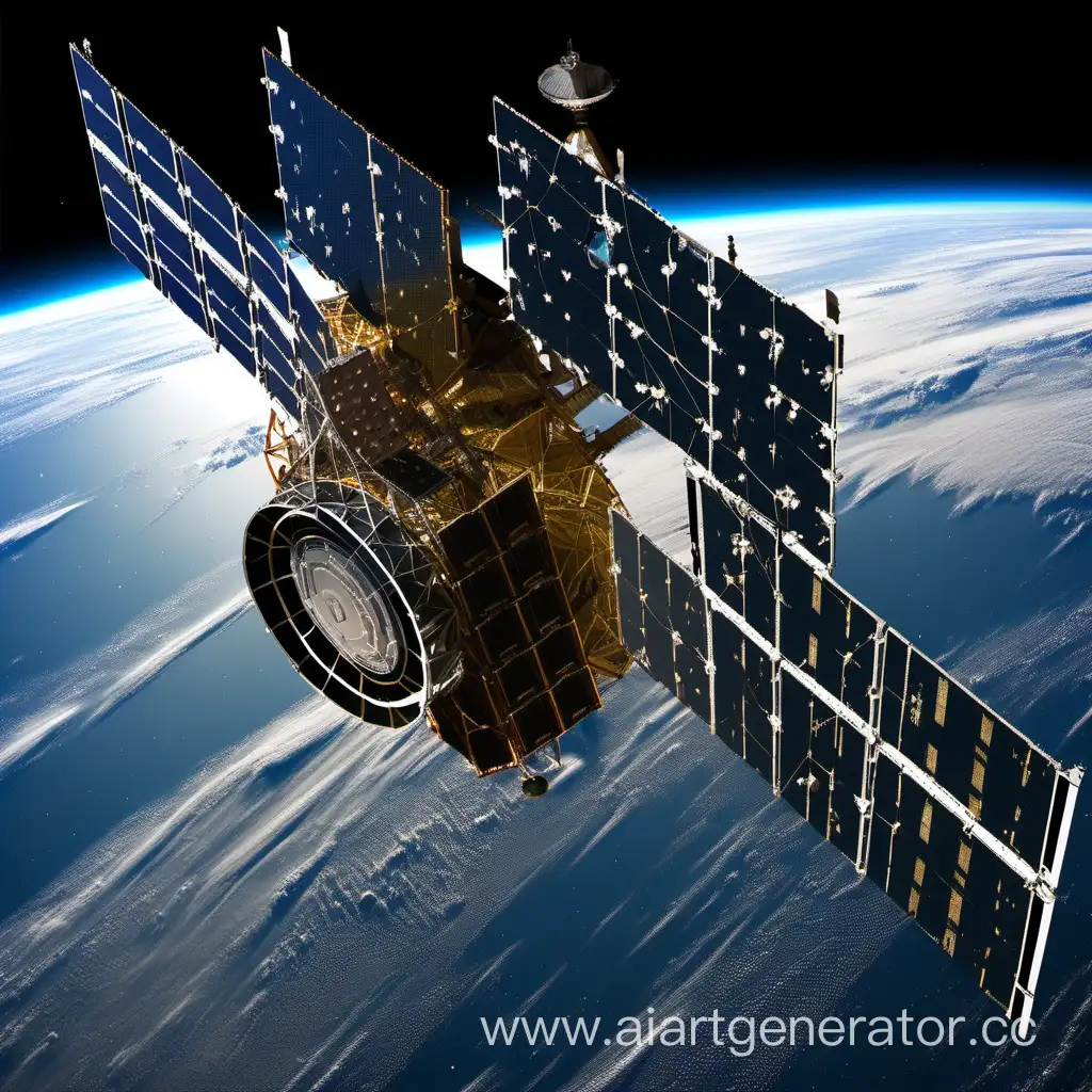 Innovative-Internet-Satellites-Orbiting-Earth