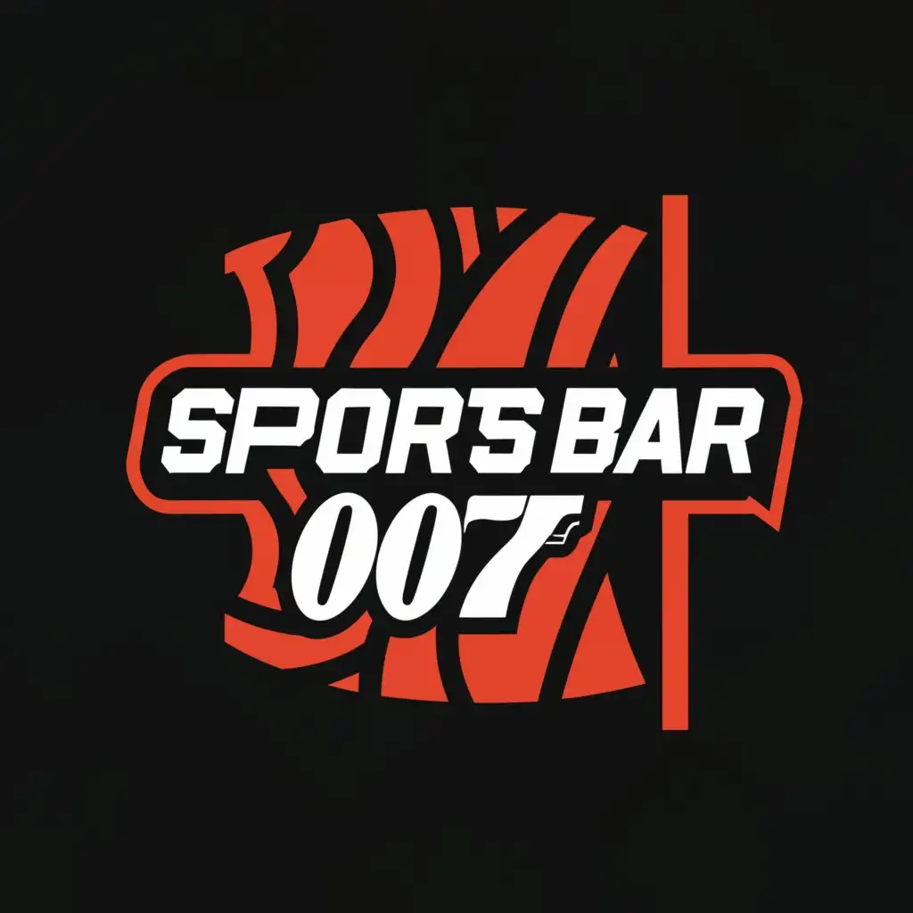 a logo design,with the text "SportsBar007", main symbol:SportsBar007,Moderate,be used in Entertainment industry,clear background