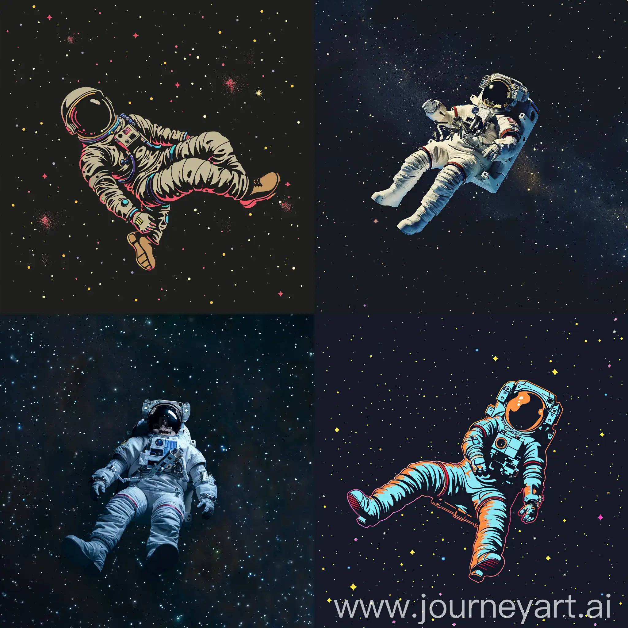 Lonely-Among-Us-Astronaut-Floating-in-Space
