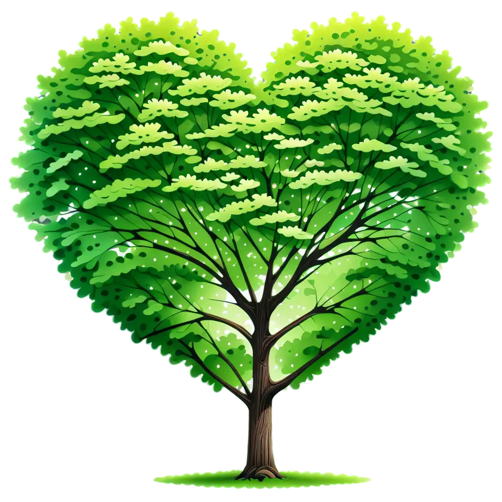 A tree heart