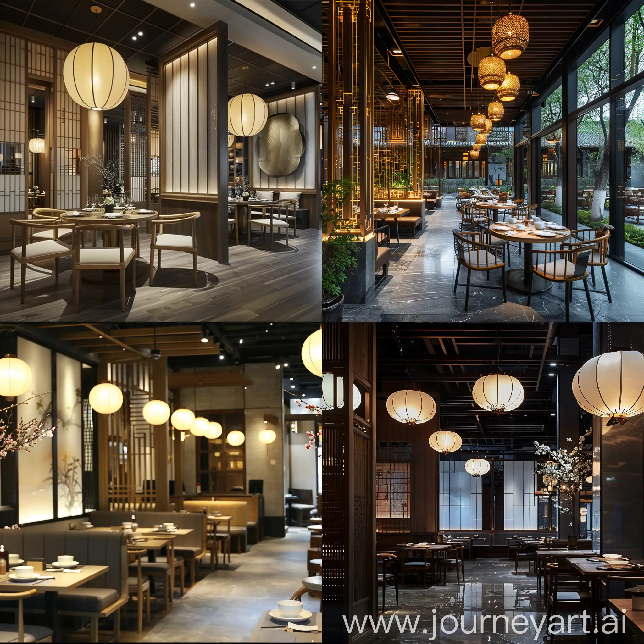 Modern-Shandong-Cuisine-Restaurant-Interior-Design-with-Ambient-Lighting