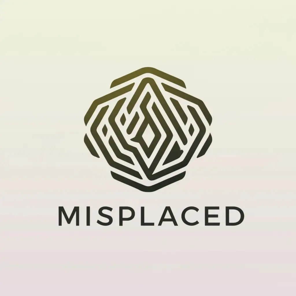 a logo design,with the text "MISPLACED", main symbol:JEWEL,complex,be used in Retail industry,clear background