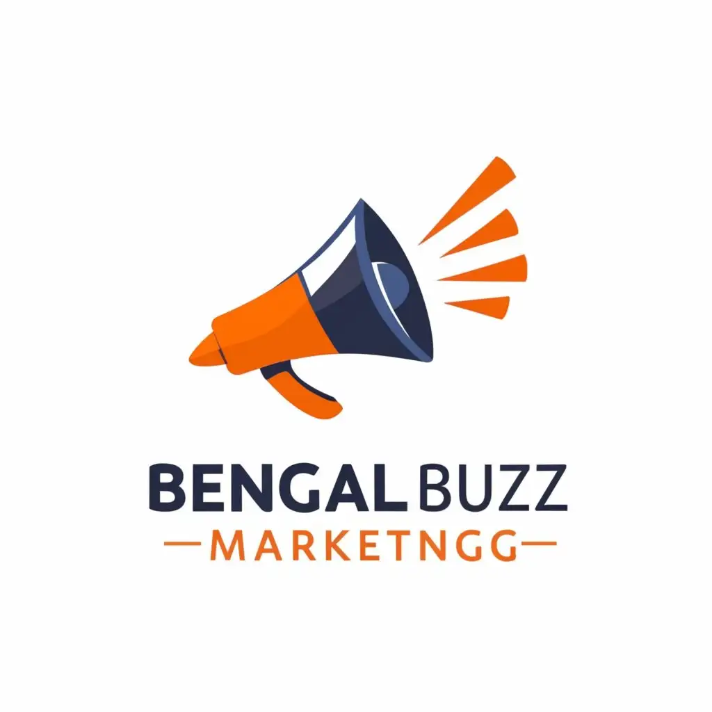 a logo design,with the text "Bengal Buzz Marketing", main symbol:Digital advertising,Moderate,be used in Internet industry,clear background