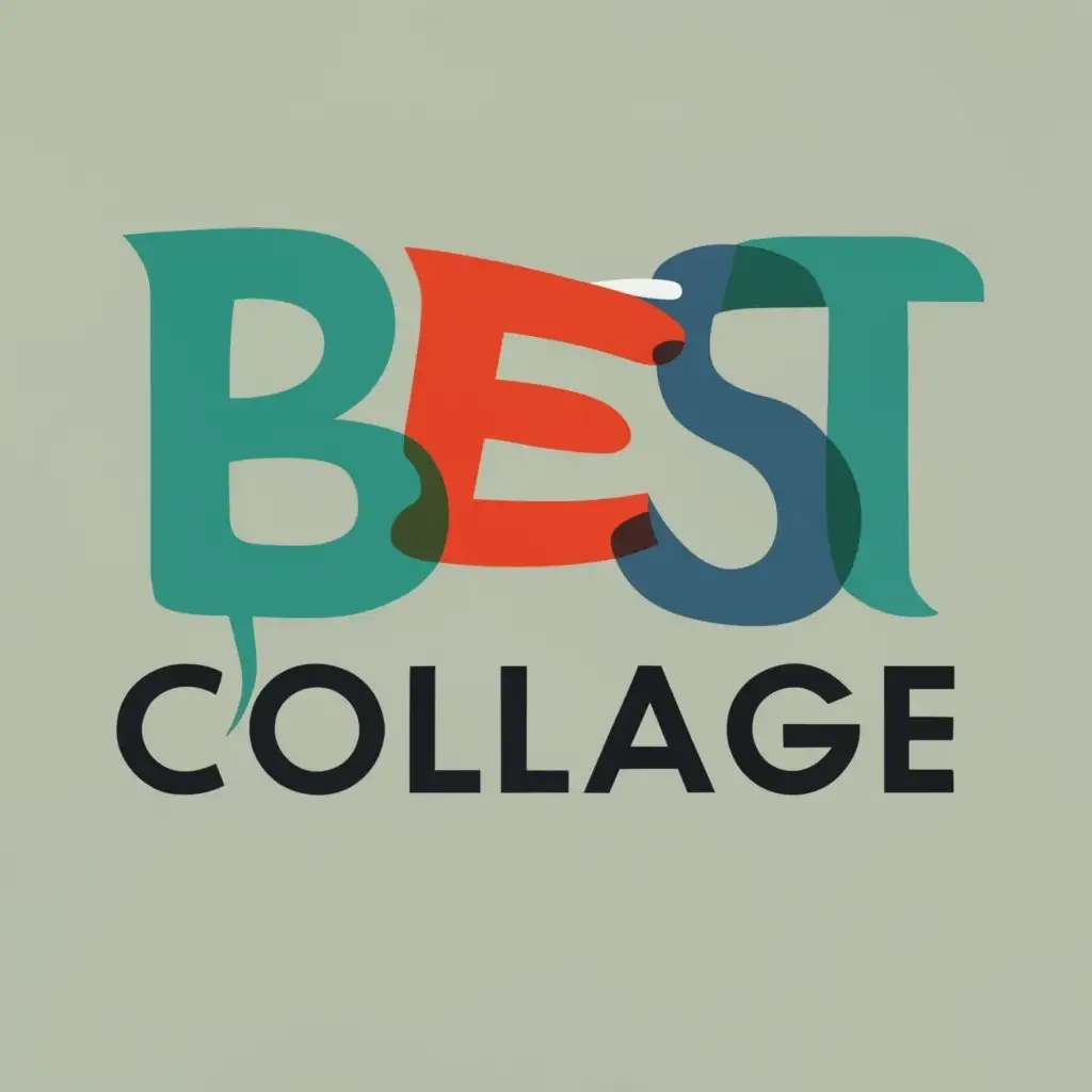 logo, Best colleague, with the text "Best colleague", typography