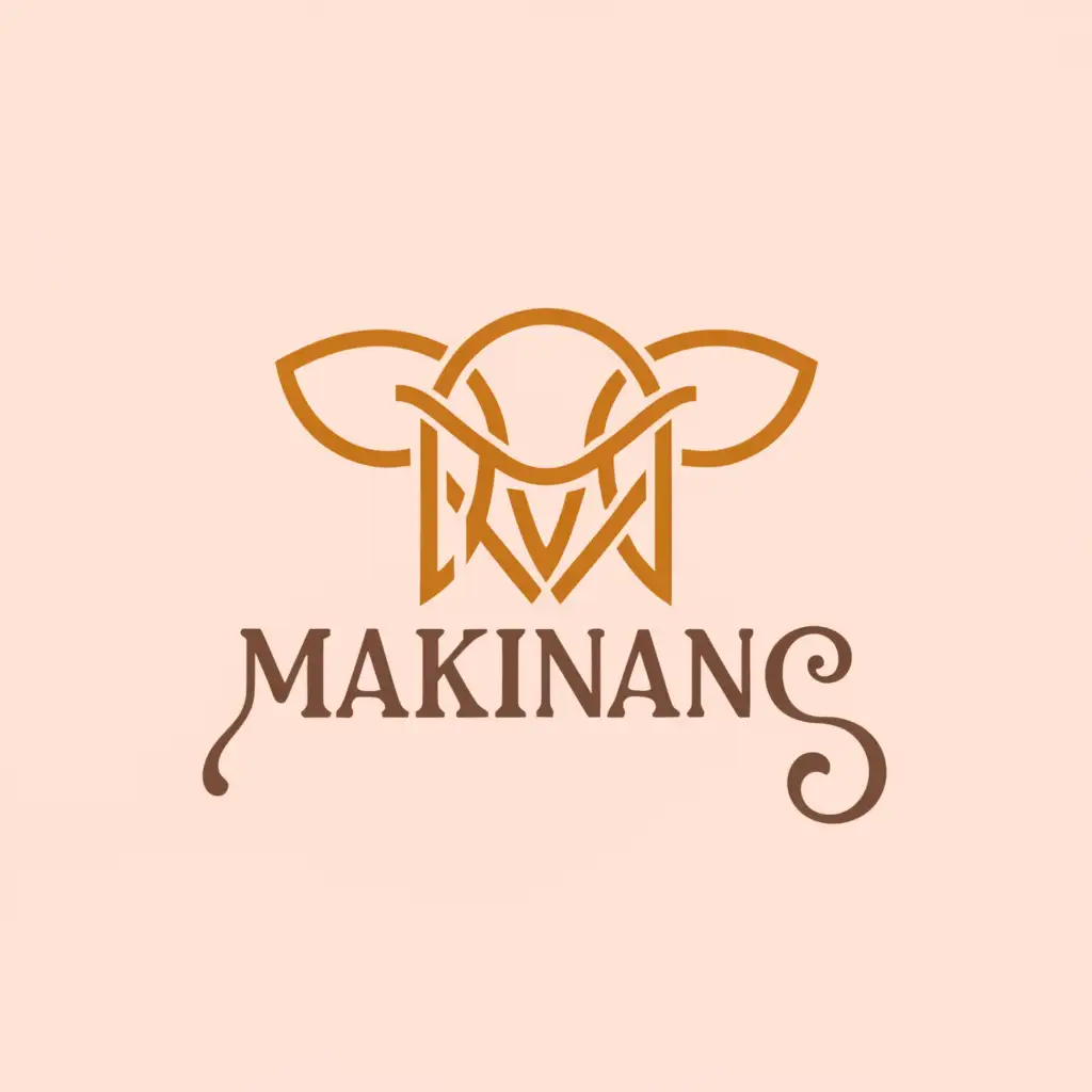 a logo design,with the text "makinang", main symbol:accessories,Moderate,clear background