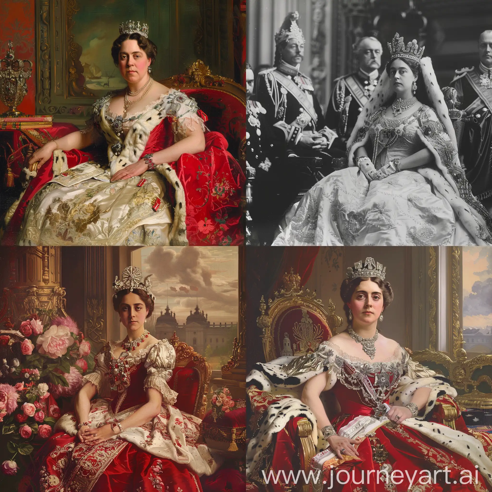 Elegant-Court-Gathering-in-Queen-Victorias-Era