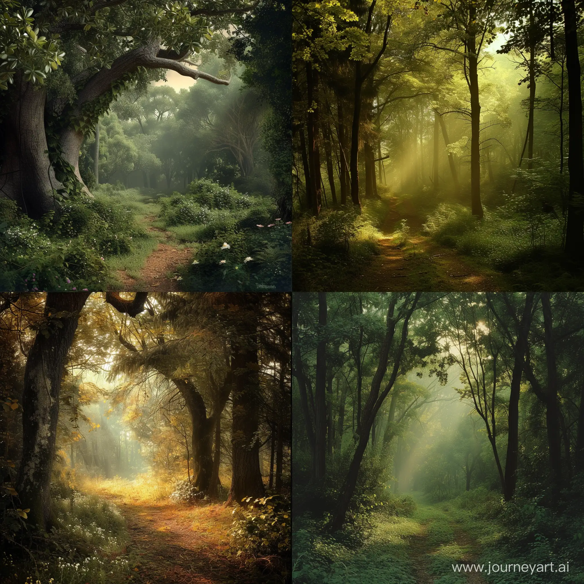 fantasy forest relaxation beautigul