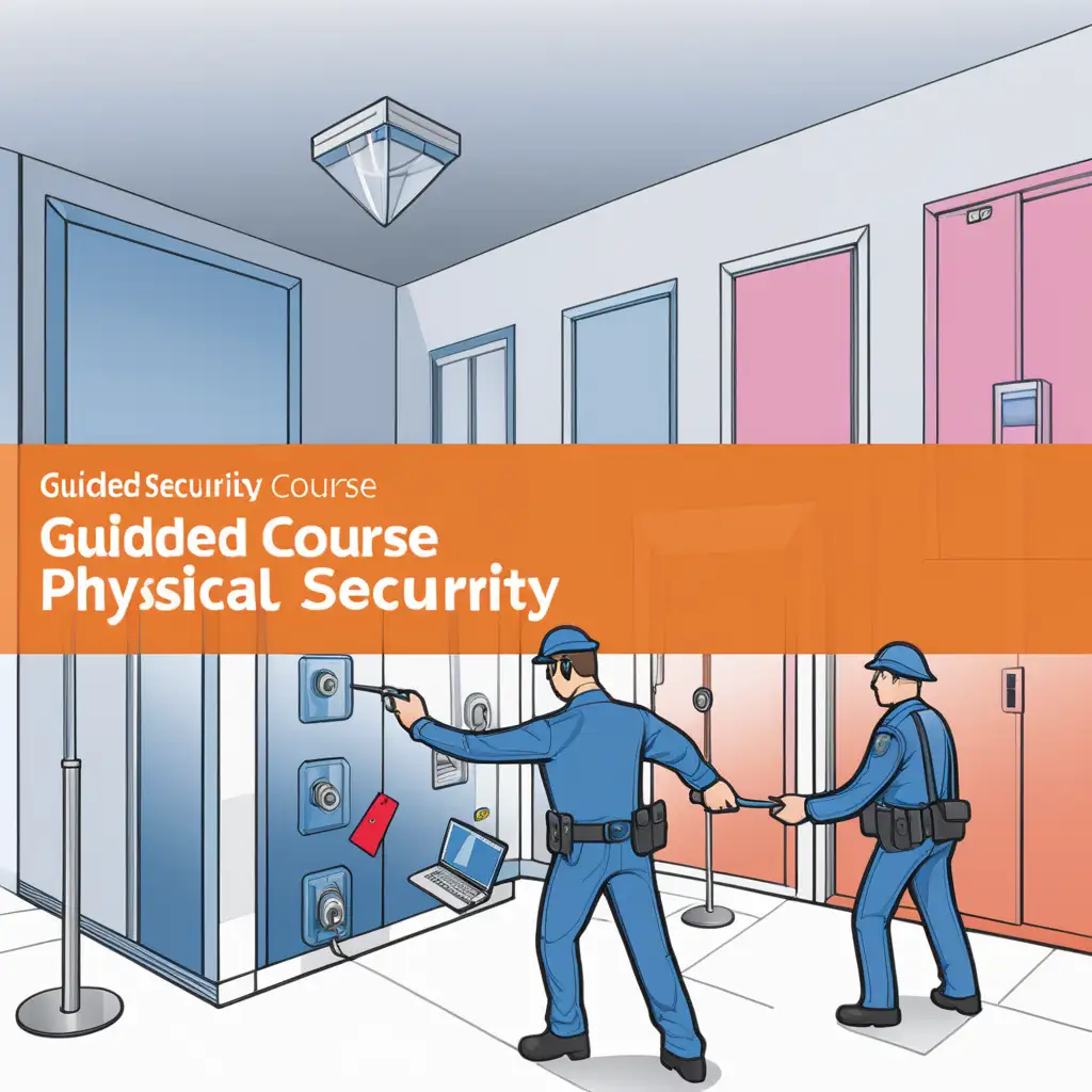 Guided Physical Security Course with Colored Elements