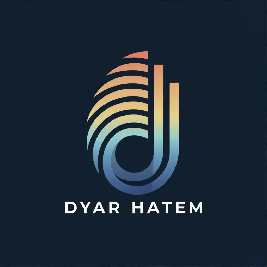 a logo design,with the text "Dyar Hattem", main symbol:text,Moderate,clear background