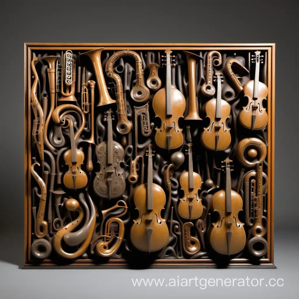 Unique-Sculpture-Musical-Instruments-Collage