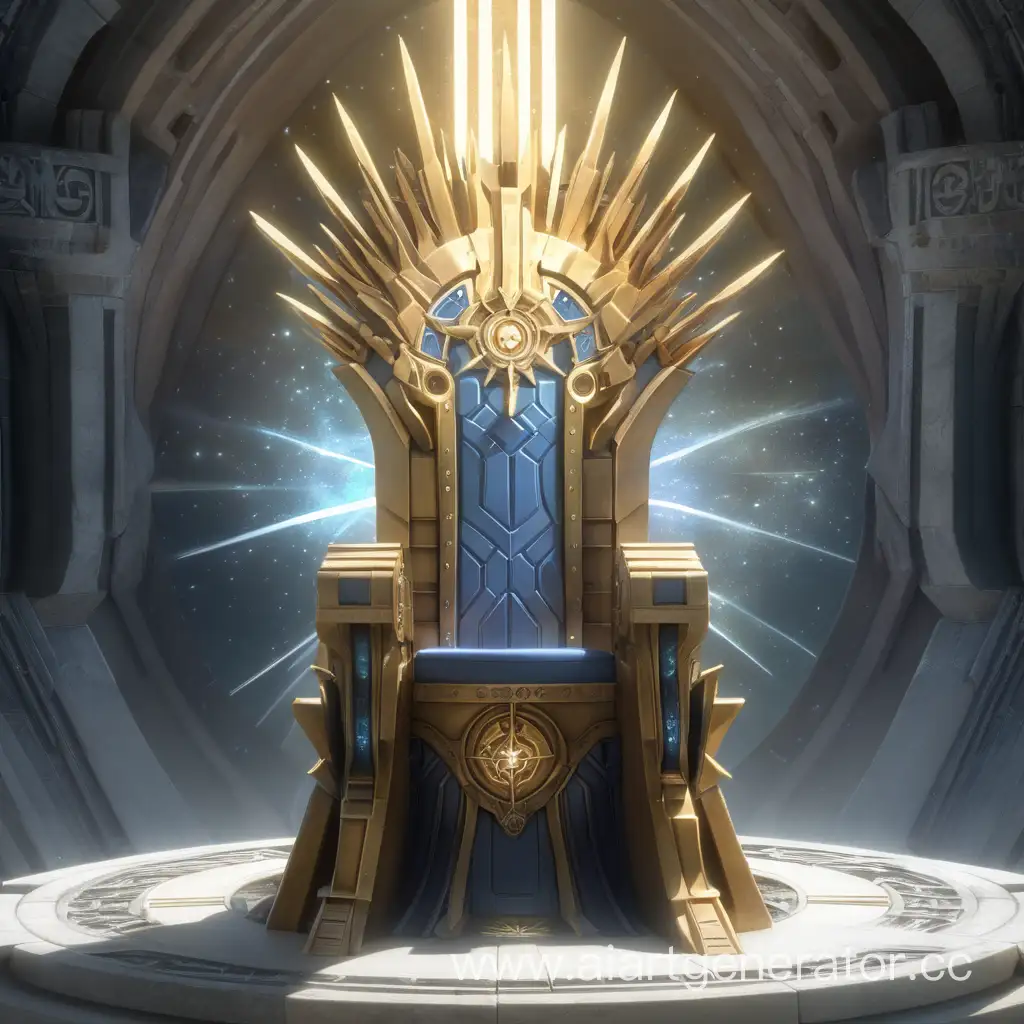 Elegant-Throne-under-the-Radiant-Daylock-Star-Light
