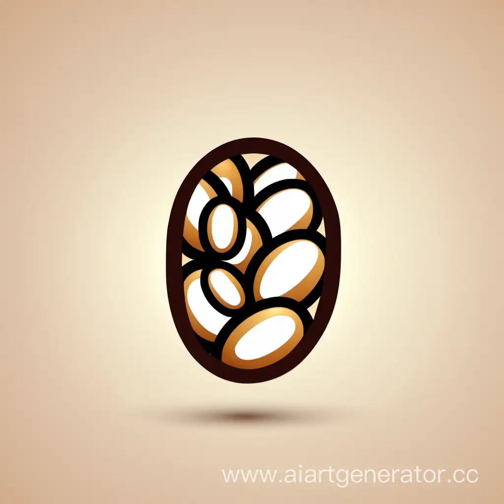 Premium-Coffee-Bean-Logo-Design-for-Distinct-Brand-Identity