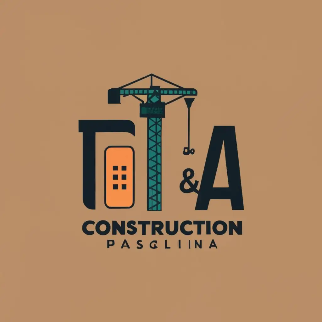 logo, Custom Construction, with the text "Tanno & Almeida", typography, be used in Construction industry