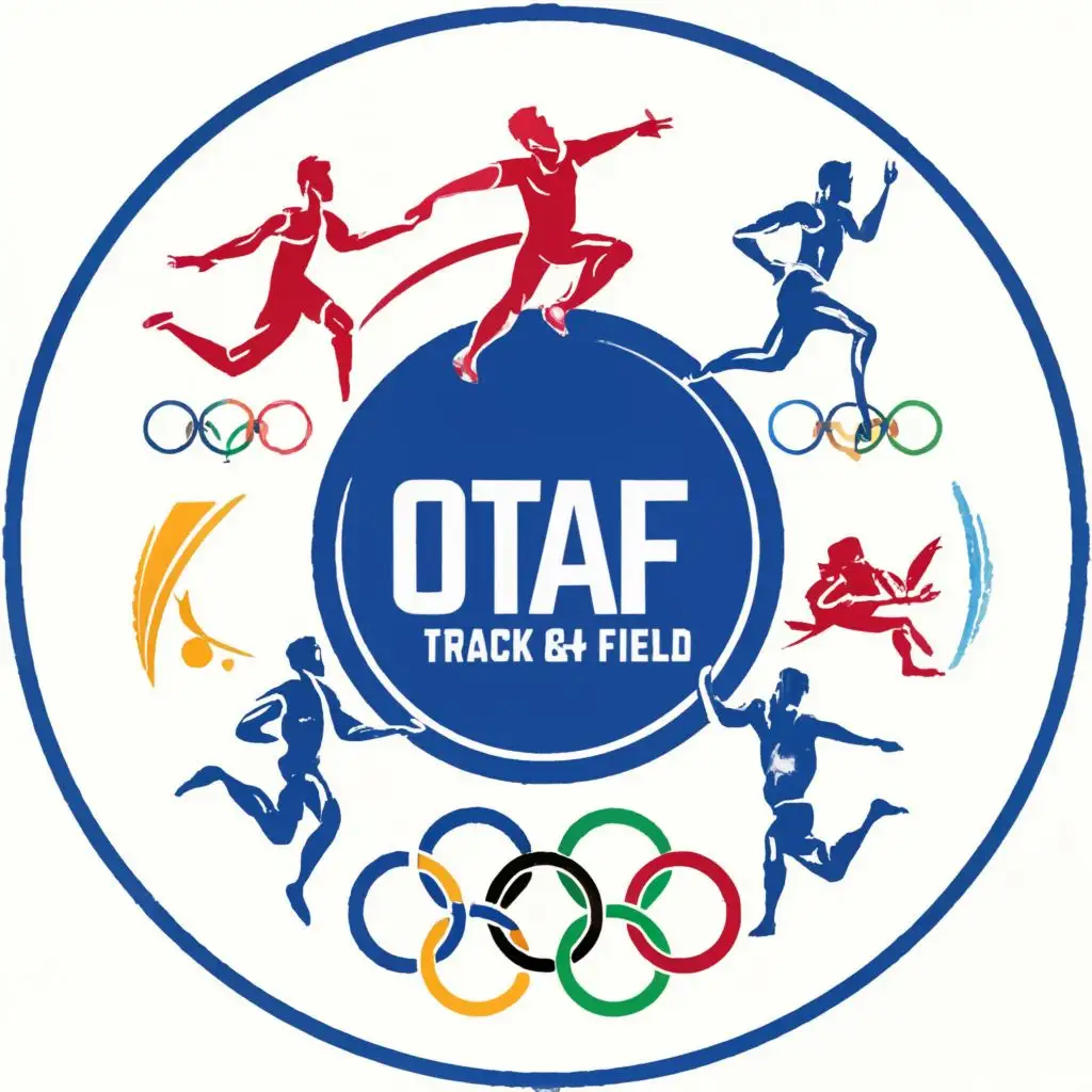 LOGO-Design-For-OTAF-Dynamic-Running-Man-Symbolizing-Athleticism-with-Olympic-Track-and-Field-Theme