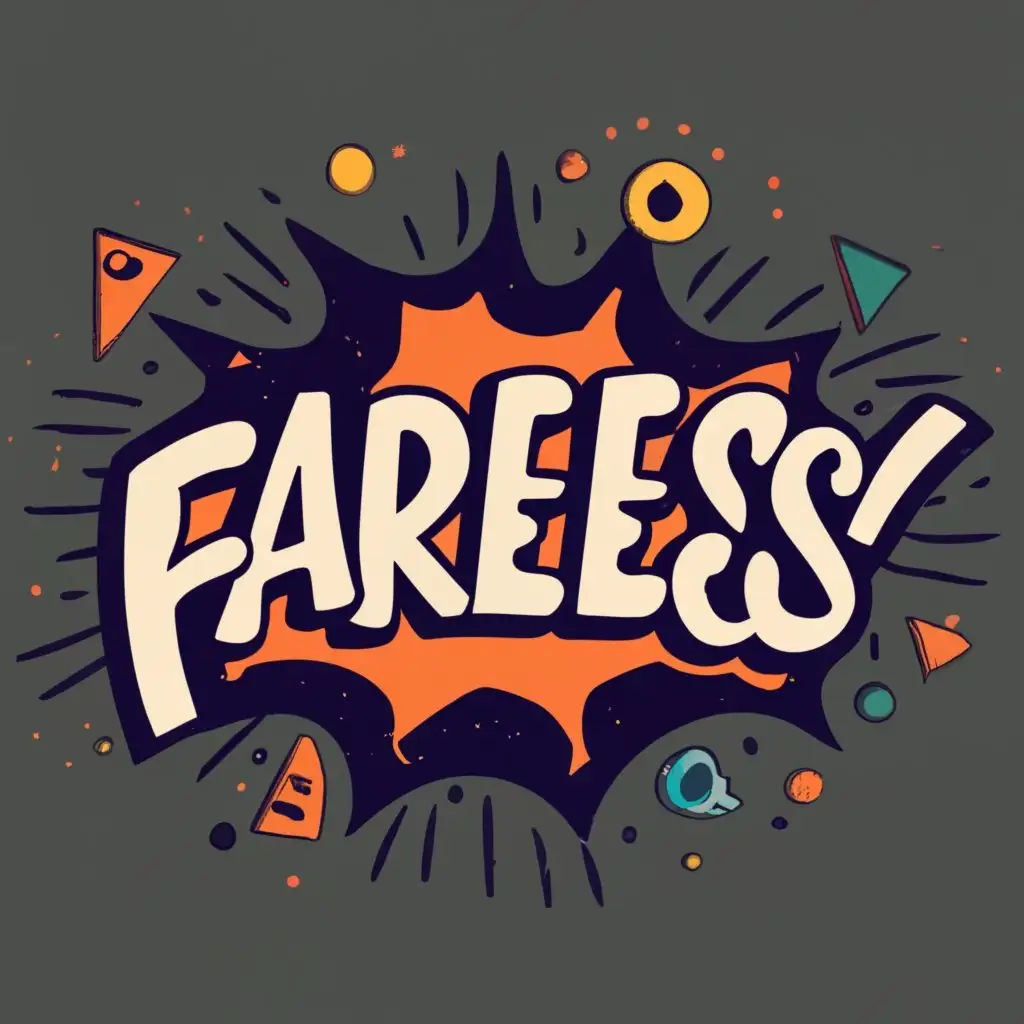 logo, Cartoon, with the text "Farees Cartoon stories", typography