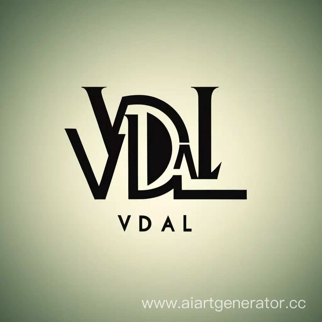 Логотип для кинокомпании "VDAL"