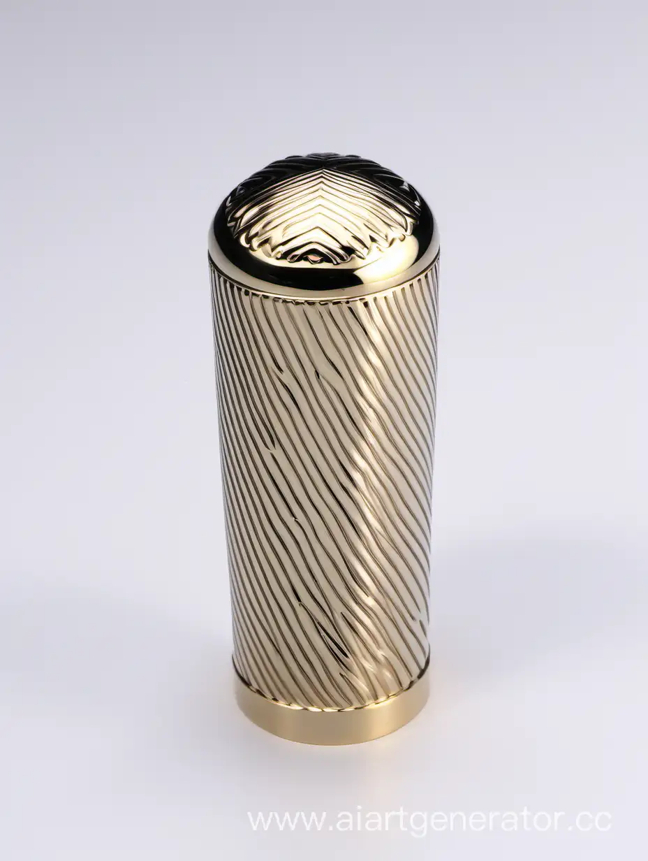 Luxurious-Zamac-Perfume-Decorative-Ornamental-Long-Cap-with-Metallizing-Finish